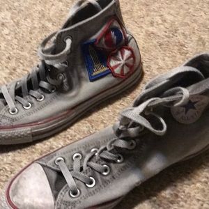 Converse patchwork smoke